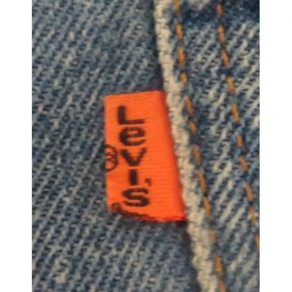 Levi's VTG 80s 517 Orange Tab Jeans Men W38 L30 Denim Bootcut Blue Made In USA